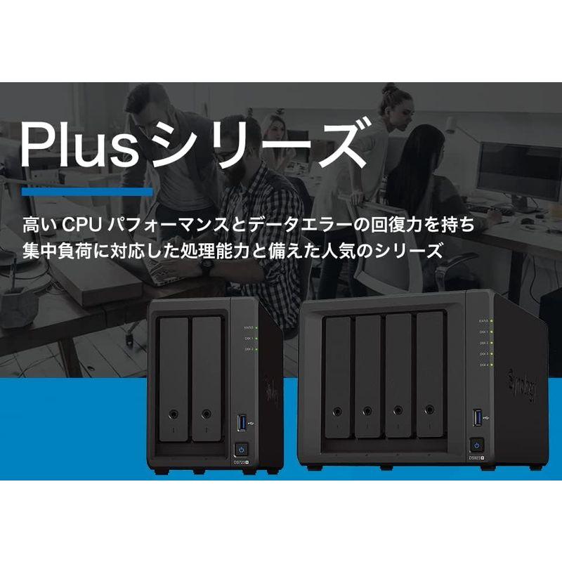 NAS HDDセットSynology DS423+ & Seagate HDD 4ベイ/ HDD IronWolf-2TBx4台同梱 / C｜smatrshops｜09