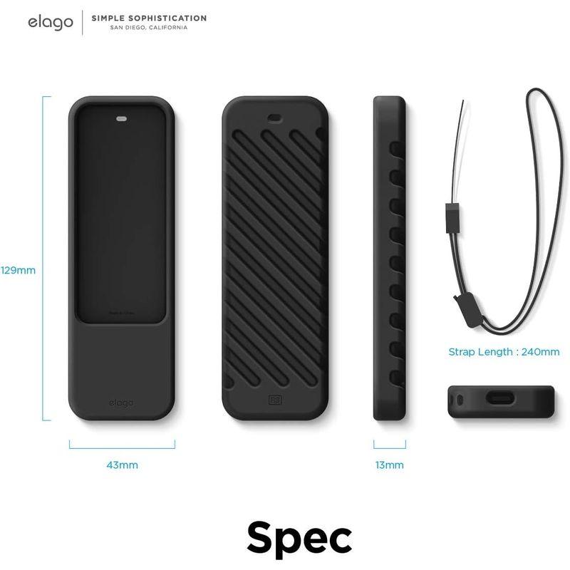 elago Apple TV 4K 2017 / AppleTV HD 対応 リモコン ケース Siri Remote コントローラー 用｜smatrshops｜04