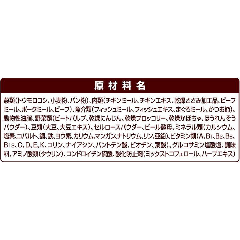 グランデリ フレシャス ドッグフード ドライ シニア 10歳以上用 チキン・ビーフ入り 2kg 国産 ユニチャーム｜smatrshops｜06