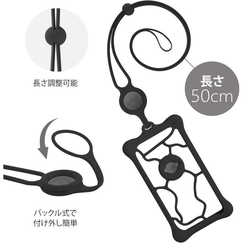 Bone Lanyard Bubble Phone Tie 2 ネックストラップ スマホ ストラップ 携帯 6.1~7.2インチのスマホに対｜smatrshops｜07