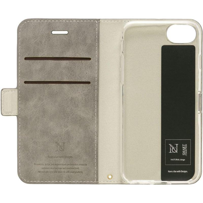 NATURAL design iPhone8/7/6s/6兼用手帳型ケース Style Natural Gray iP7-VS01 142×｜smatrshops｜03