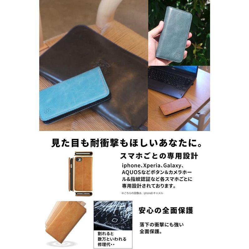 NeedNetwork iPhone 14 Pro 用 ケース 手帳型 本革レザー スマホケース アイフォン 用 耐衝撃 カードホルダー ス｜smatrshops｜04