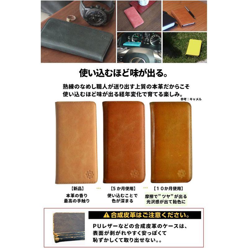 NeedNetwork iPhone 14 Pro 用 ケース 手帳型 本革レザー スマホケース アイフォン 用 耐衝撃 カードホルダー ス｜smatrshops｜05