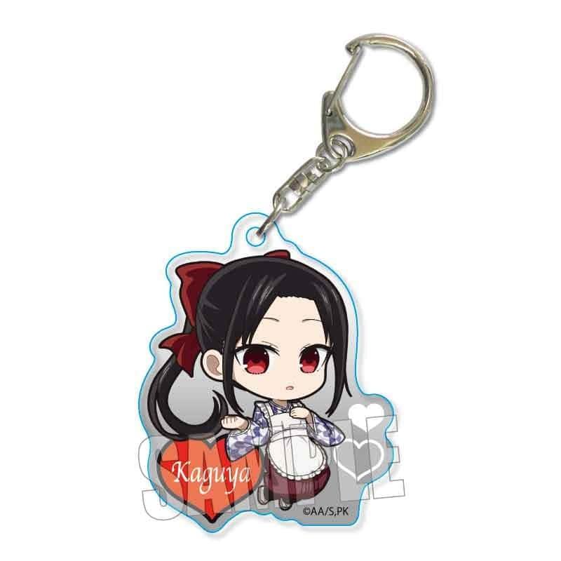 ぷかっしゅアクリルキーホルダー かぐや様は告らせたい ウルトラロマンティック 四宮 かぐや 和メイド Akpku 08 Smazak Plus 通販 Yahoo ショッピング