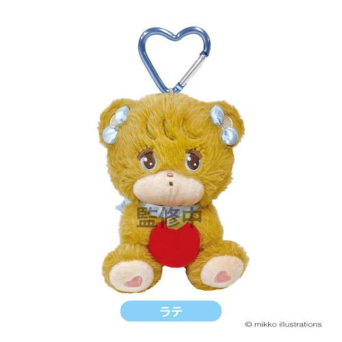 mikko illustrations ぬいぐるみマスコット ラテ MK01-02 【2025