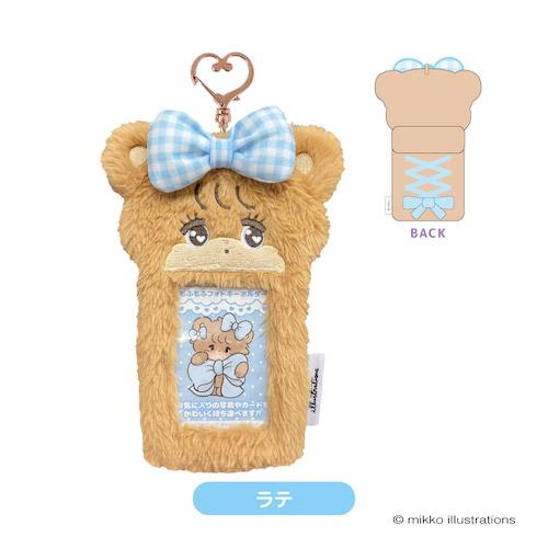 mikko illustrations ラテ ぬいぐるみキーホルダー 巾着セット mikko illustrations ラテ ぬいぐるみキーホルダー 巾着セット