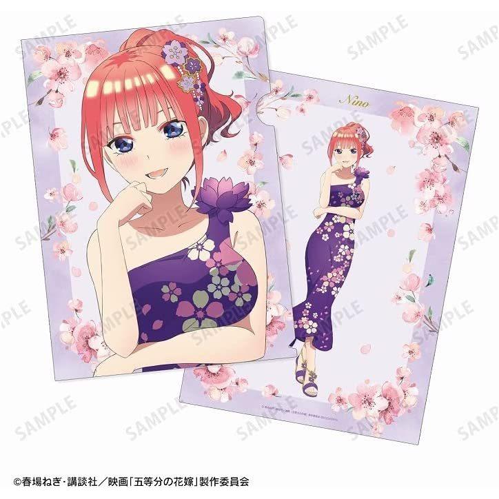 映画 五等分の花嫁 描き下ろしイラスト 二乃 桜ドレスver クリアファイル Smazak Plus 通販 Yahoo ショッピング