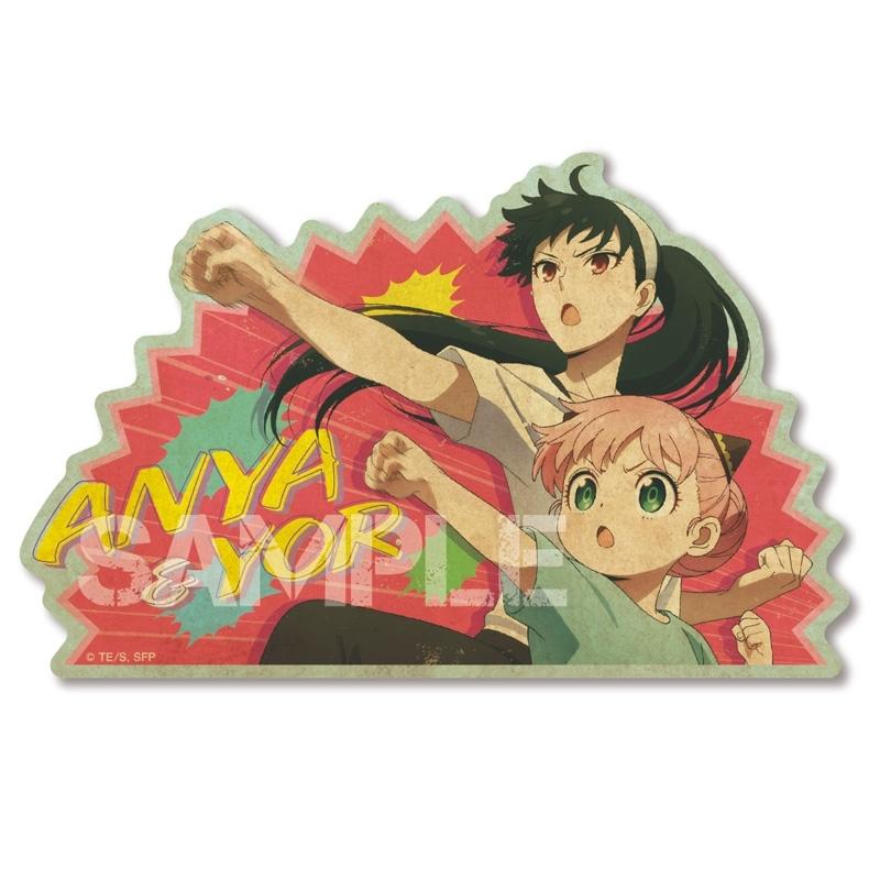 SPY×FAMILY トラベルステッカー 6.アーニャ&ヨル