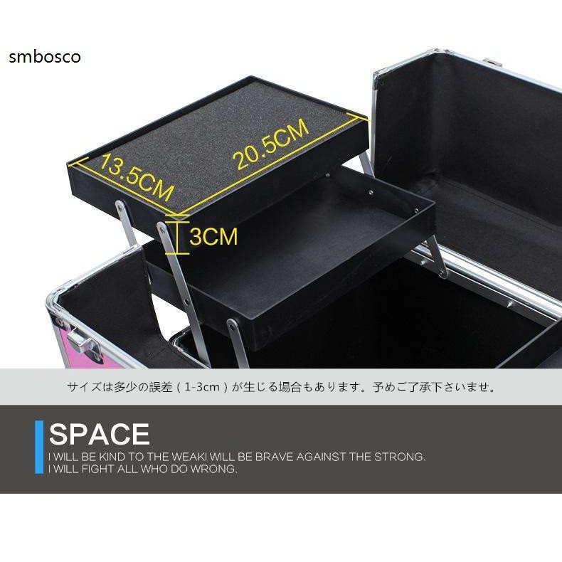 プロ用 メイクボックス キャリーバッグ スーツケース プロ仕様 化粧箱