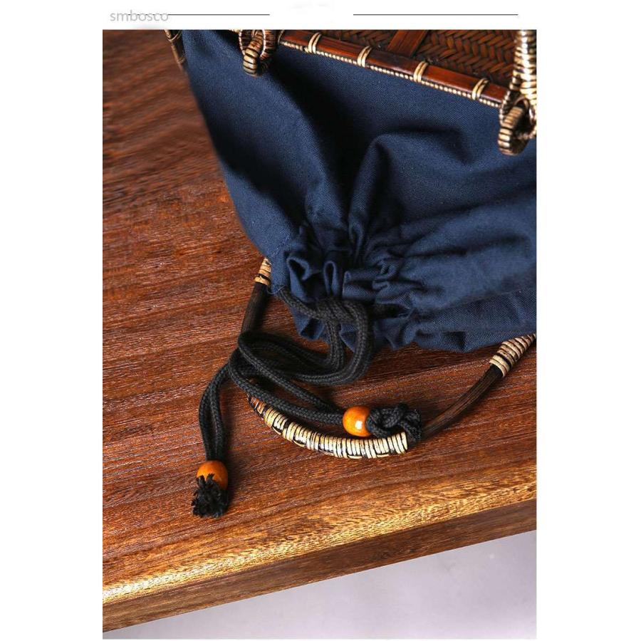 匠の技 和風 かごバッグ トートバッグ 竹 竹編みバッグ 茶道具収納