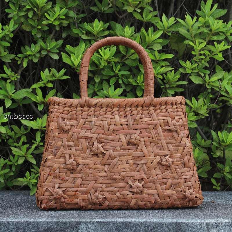 六角花編み 山葡萄かごバッグ 巾着 おしゃれ かご 職人手作り 高級 籠バッグ レディース フォーマル 山ぶどうバッグ 山ぶどう トートバッグ oad Smbosco 通販 Yahoo ショッピング