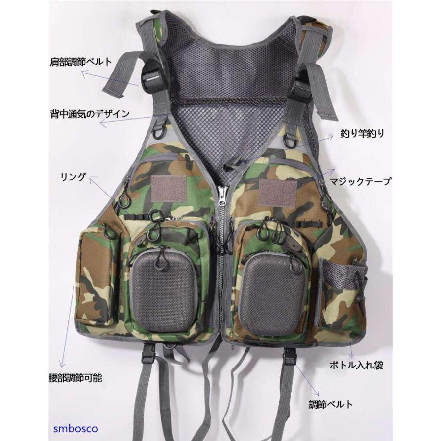 フィッシングベスト フローティングベスト お釣りベスト 探検 釣り
