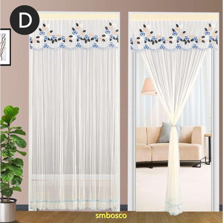 間仕切りカーテン のれん ハサミでカット 長さ調整 マジックテープ付き