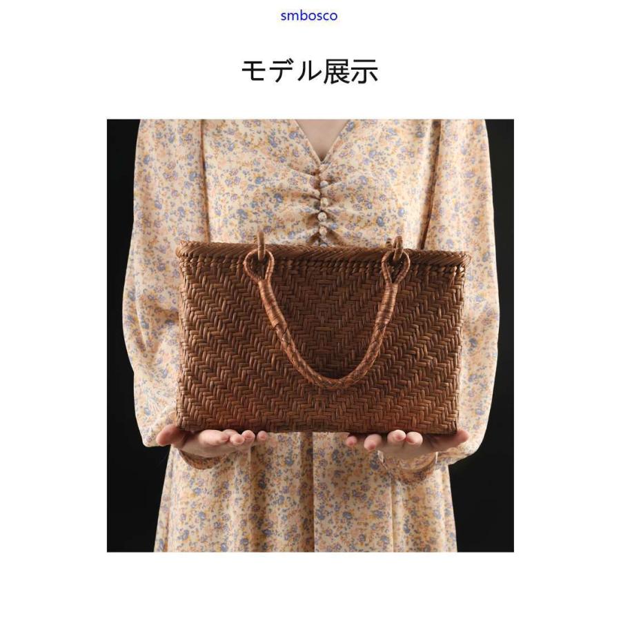 山葡萄かごバッグ 山ぶどうバッグ 網代編み 職人手作り