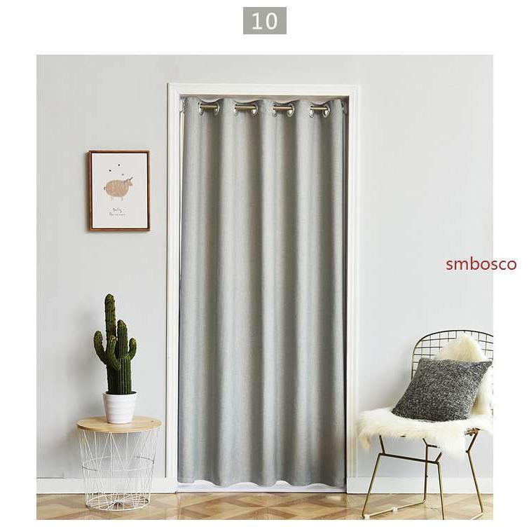 間仕切り カーテン 遮熱 玄関 洗面所 寝室 おしゃれ ドアカーテン のれん 北欧 ドア 仕切り カーテン 目隠しカーテン 突っ張り棒付き knm Smbosco 通販 Yahoo ショッピング