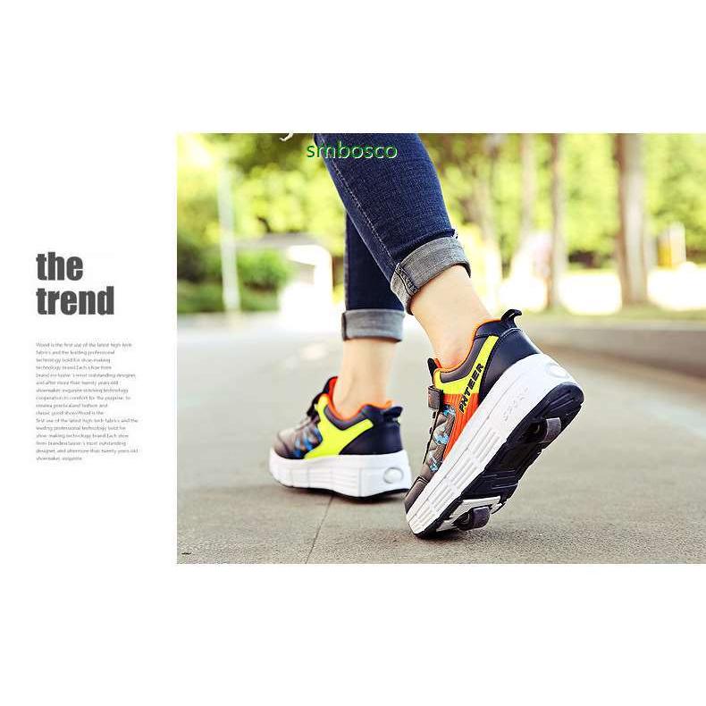 ローラーシューズ 保存版 2輪 キッズ 大人 ジュニア ローラースニーカー 大きいサイズ ファション 秋 成人 子供 ローラー取り外し可能