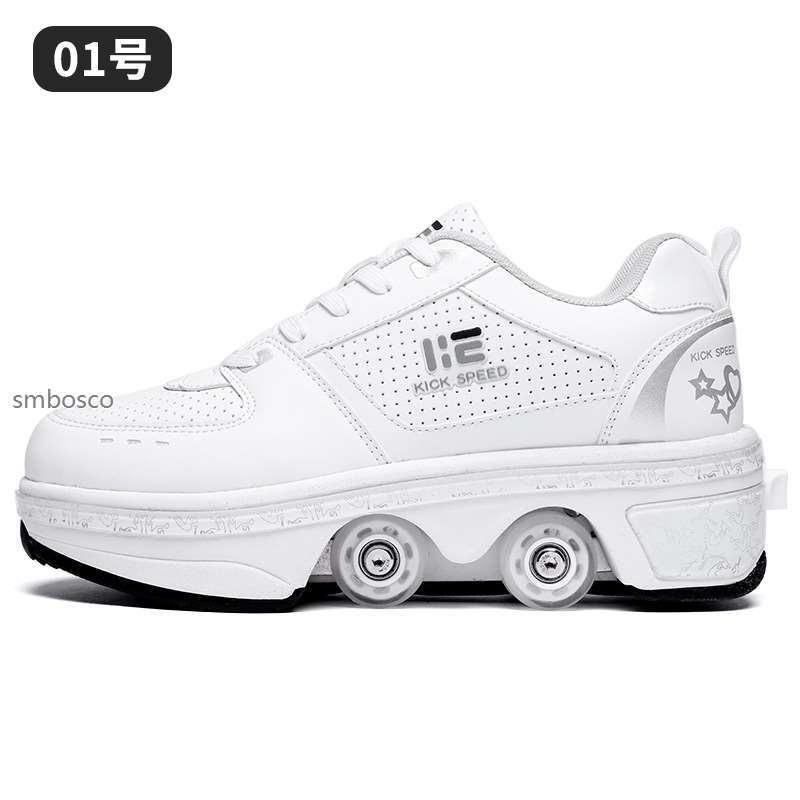 ローラーシューズ 4輪 スニーカー ローラースケート ローギャング/ハイ