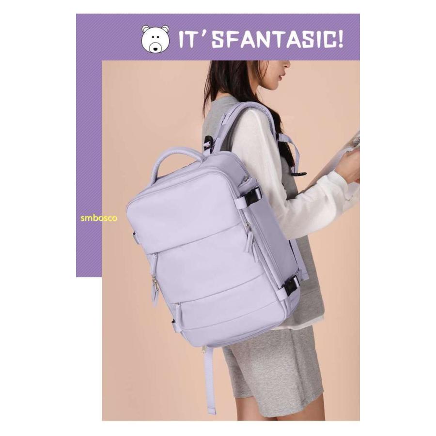 ビジネスリュック レディース リュックサック USB充電ポート 機内