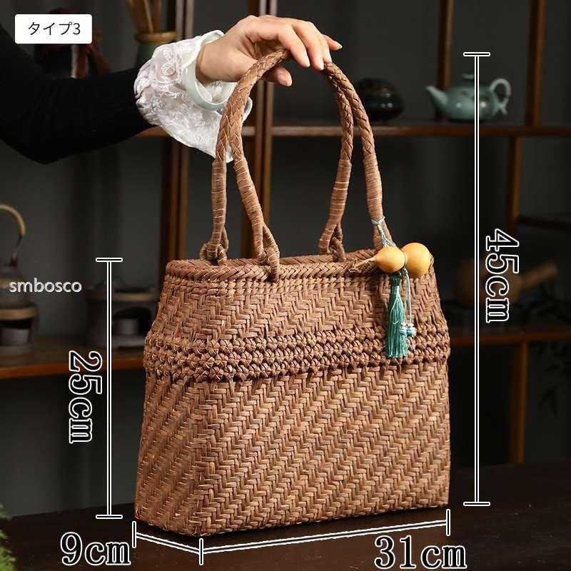 職人手作り 山葡萄かごバッグ 内布付き 山ぶどう 六角花編み 籠 職人手作り 山葡萄かごバッグ 内布付き 山ぶどう 六角花編み 籠