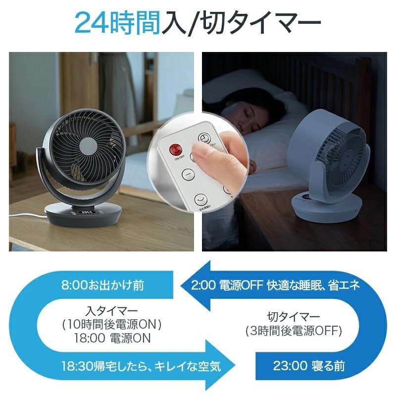 MONOYOI 扇風機 サーキュレーター dcモーター 強風 dc 風量8段階 爆買 