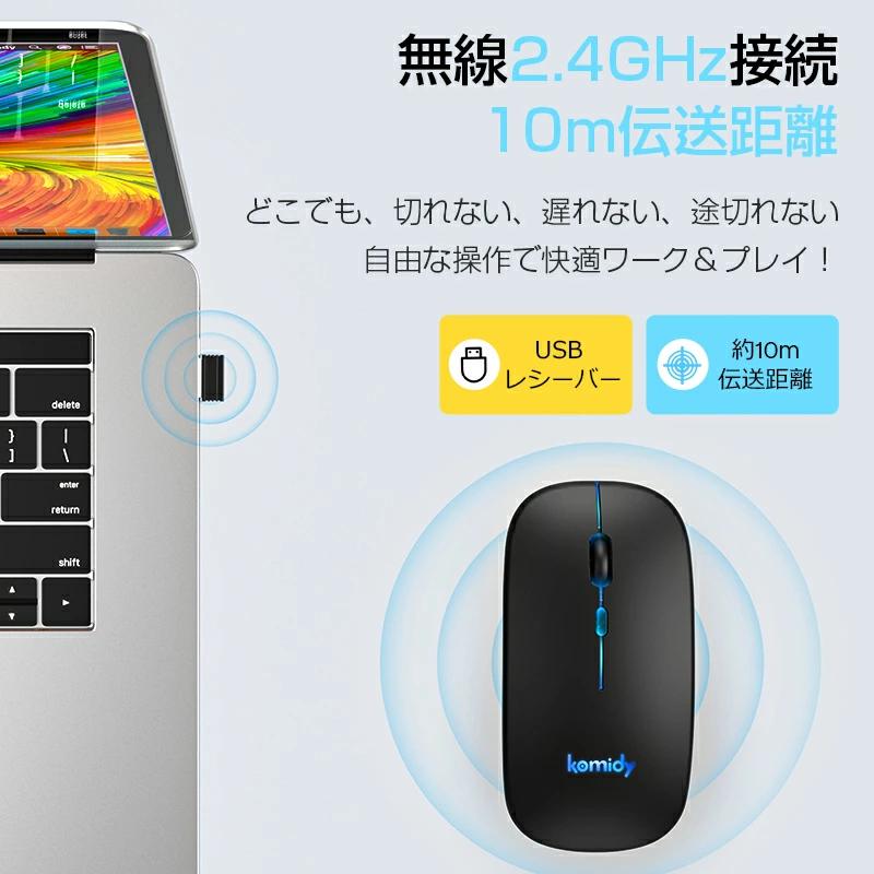 クーポンで1280円」ワイヤレスマウス bluetooth マウス ワイヤレス