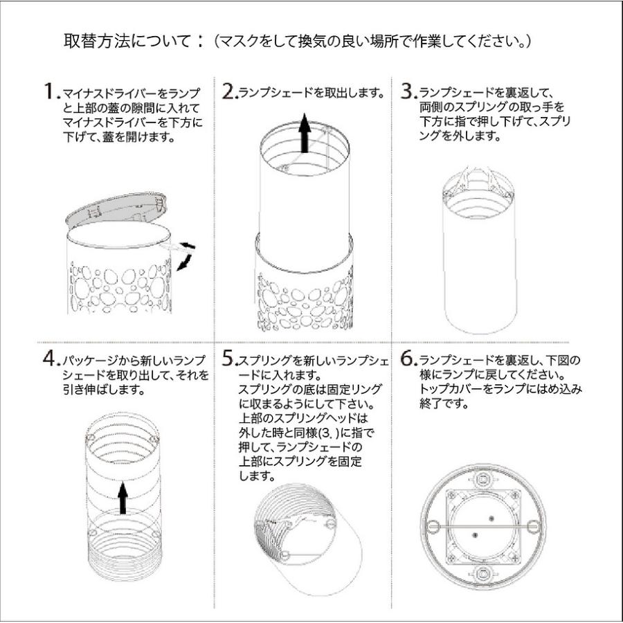 交換用フィルター2枚組【日本正規代理店】米国 Aleddra社 光触媒 LEDライト 照明 スタンド型 空気清浄機 Aegis DL (イージスDL)｜smibland｜03