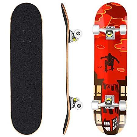 安いそれに目立つ 新品未使用 送料無料 子供のためのhikoleスケートボードティーンアダルト 完全職業ウッドフルサイズ 楽天カード分割 Www Doctor Plan Com