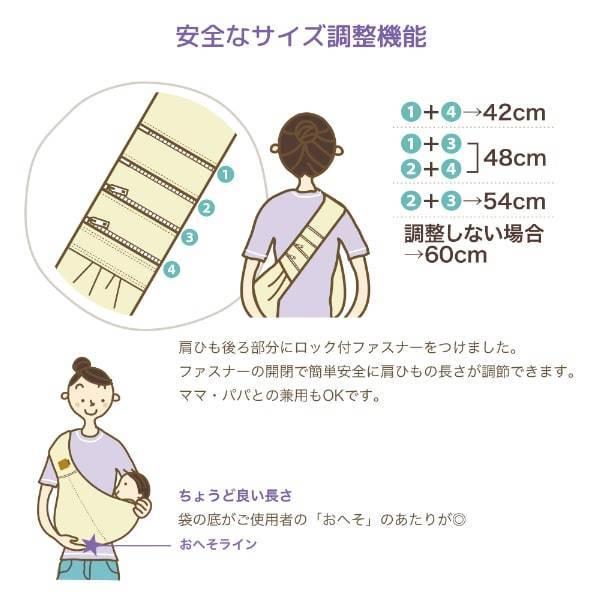 ベビースリング 抱っこ紐 新生児 スリング 軽量 折りたたみ 抱っこひも 最新 betta ベッタ キャリーミー コンパクト 送料無料｜smile-baby｜16