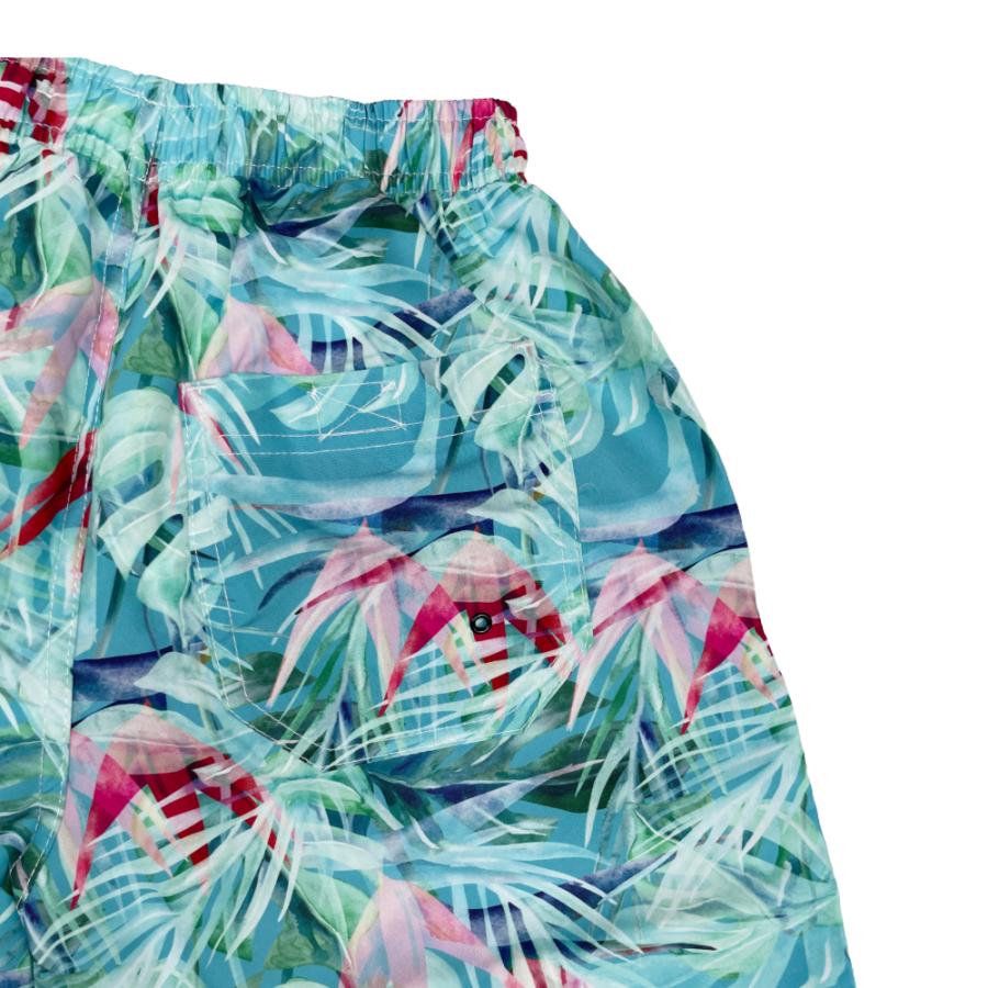 エルメス　スイムパンツ　水着　ショートパンツ　総柄  巾着ポーチ付き　L rhp242415_t.jpg