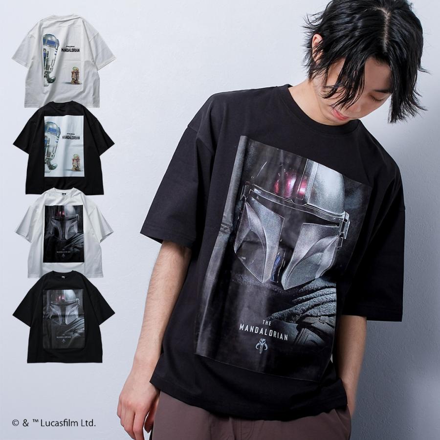 STAR WARS スターウォーズ マンダロリアン オーバーサイズ Tシャツ L STAR WARS（スター・ウォーズ） マンダロリアン Tシャツトップス 半袖