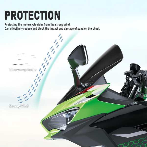 オートバイのフロントガラス 用のNinja 250 250R用バイク用