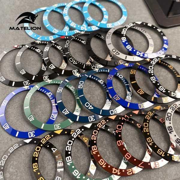 Matelion-セラミック合金時計ベゼルインサートリング,40mm時計 Matelion-セラミック合金時計ベゼルインサートリング,40mm時計