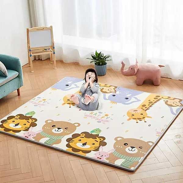 赤ちゃん用プレイマット,厚手の折りたたみ式カーペット,子供用安全マット,2種類の厚さからお選びいただけます |  | 02