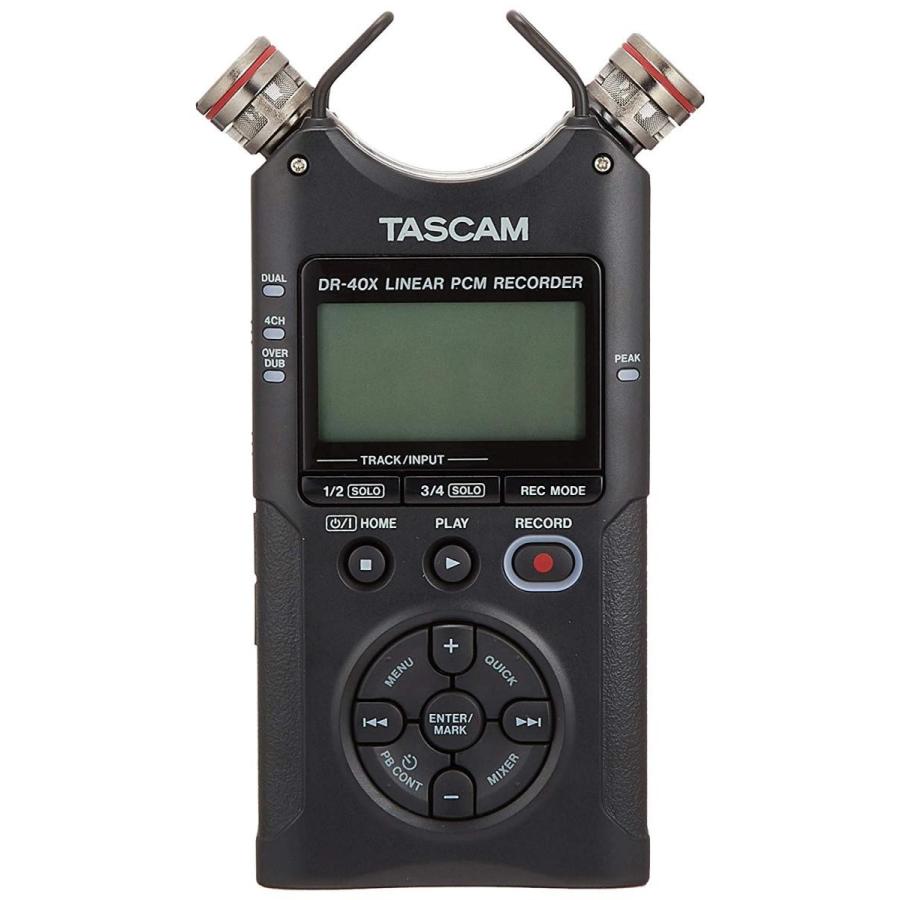 高質で安価 Tascam タスカム Usb オーディオインターフェース搭載 ４チャンネル リニアpcmレコーダー Dr 40x 超美品 Www Alquimiafestas Com Br