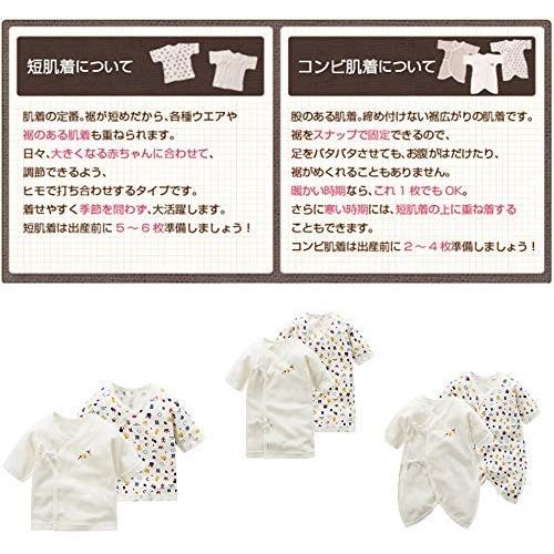 Mum Nny オーガニックコットン 新生児肌着 長肌着 2枚セット ベビー服インナー 出産祝い 春夏秋冬 Sbx Skopbw Baby Ixe Smile Box 通販 Yahoo ショッピング