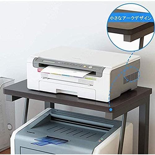 プリンター台 机上台 大容量 事務所 収納 コピー機 卓上 机上プリンター棚 木製 オシャレ デスク下収納に最適 デスクオーガナイザー 黒 Sbx Ujn01o1ji Smile Box 通販 Yahoo ショッピング