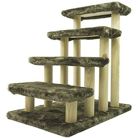 日本産 猫 ステップ 犬用階段 ドッグステップ 純木 猫用 階段 犬 ステップ 猫の階段 ソファ 階段 しんりょく 高級感 Avacoustics In