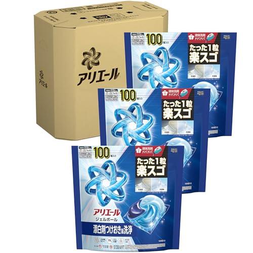 アリエール 洗濯洗剤 ジェルボール プロ 漂白剤つけおき級洗浄 清潔で
