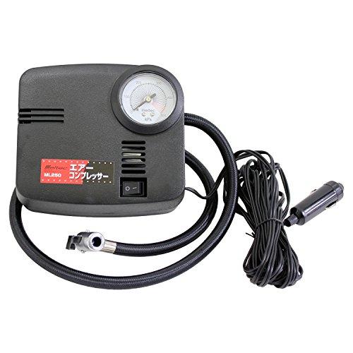 メルテック エアーコンプレッサー(自動車/バイク) 最高圧力:500ｋPa DC12V(ソケット) Meltec ML250 g6bh9ry メルテックmeltec エアーコンプレッサー自動車/バイク 最高圧力500kpa