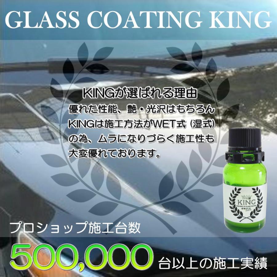 業務用ガラスコーティング剤 完全硬化型 日本製 超滑水 ブラックキングΩ ガラスコーティング剤 車 硬化型 KING キング 8ml 1台分 ベースコート