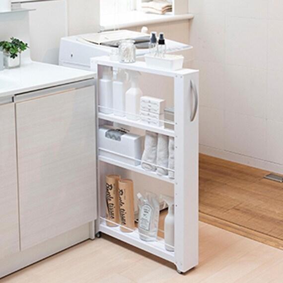 トールワゴンロータイプ 幅10cm NWL-100 収納 隙間 ワゴンラック 隙間