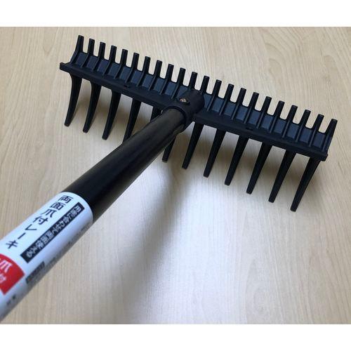 浅香工業 両面爪付レーキ 1350木柄12本爪 : 住まいるドットコム - 通販