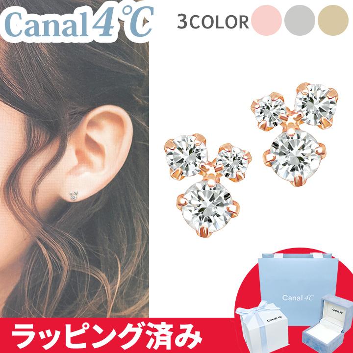 Canal4℃ 4°c ピアス カナル ヨンドシー canal4℃ レディース 花 Canal4℃ 4°c ピアス カナル ヨンドシー canal4℃ レディース 花