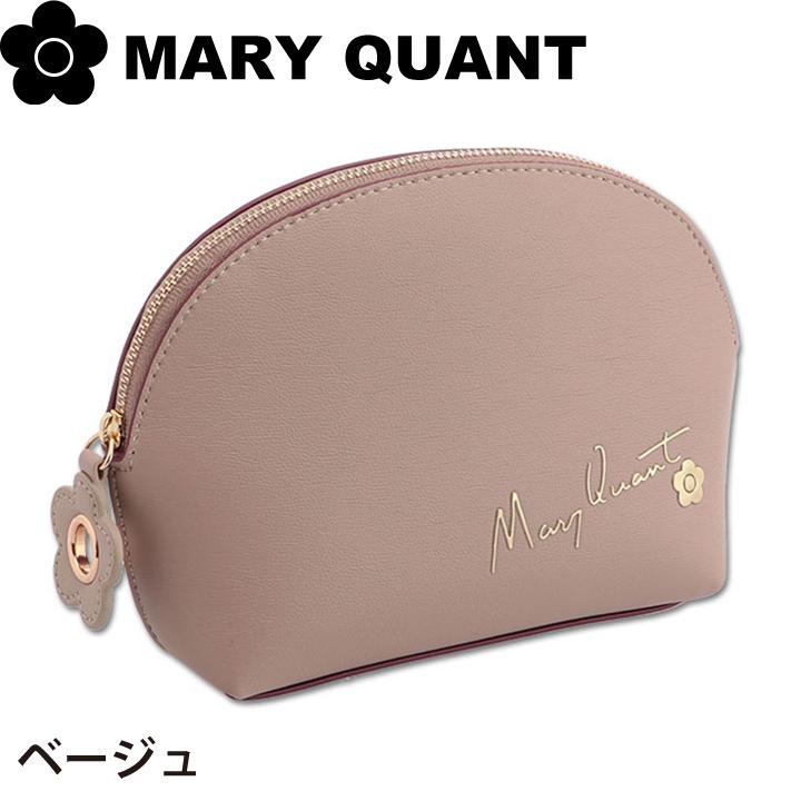 マリークワント マリクワ ポーチ 化粧ポーチ ラウンドポーチL ギフト レディース フリップサイドデイジー MARY QUANT｜smile-giftshop｜03