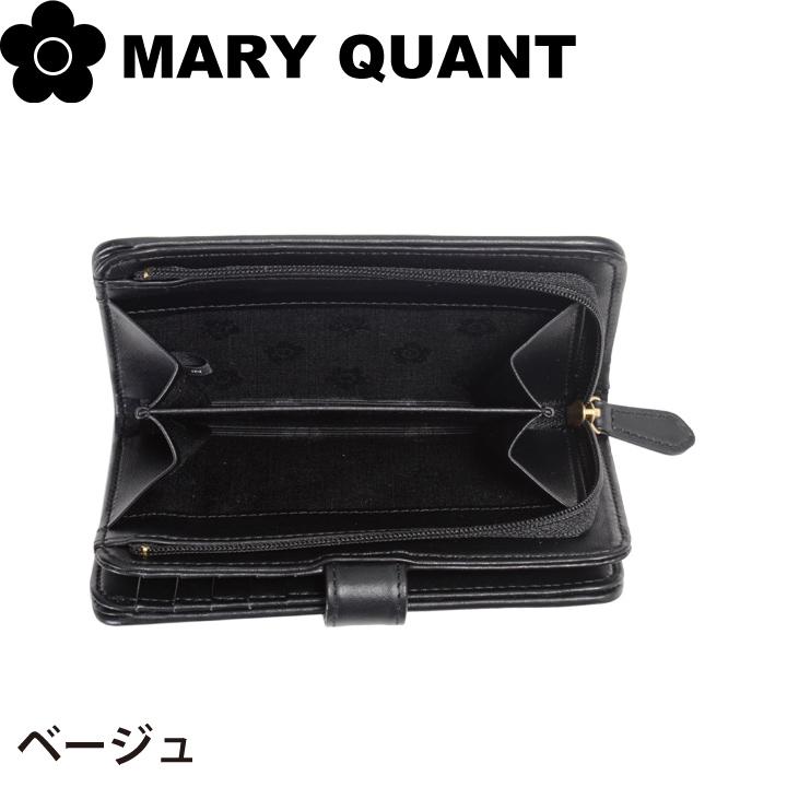 マリークワント マリクワ 財布 ウォレット Lウォレット ギフト レディース デイジーパッチスナップ2 MARY QUANT｜smile-giftshop｜05