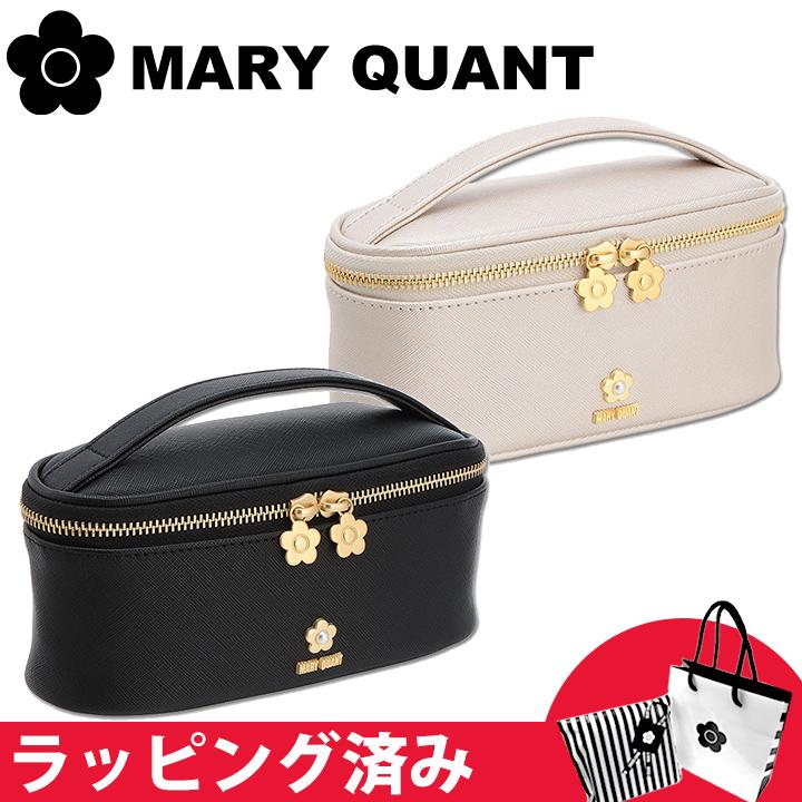 マリークワント マリクワ メイクボックス ポーチ バニティ ミニバニティ ギフト レディース サフィアーノパール MARY QUANT :  maryq234 : smile giftshop - 通販 - Yahoo!ショッピング