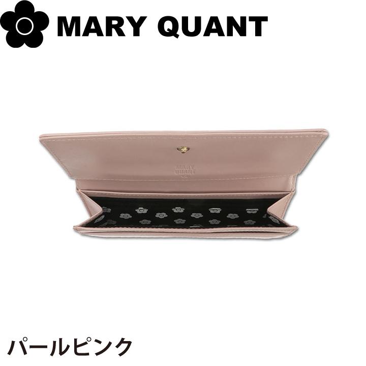 マリークワント マリクワ 財布 長財布 ウォレット ガマ口 パース ギフト レディース 牛革 エンボスデイジーパール MARY QUANT｜smile-giftshop｜12