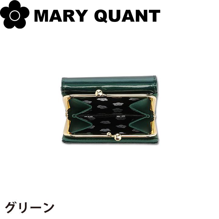 マリークワント マリクワ 財布 ウォレット ミニウォレット ギフト レディース エナメルレザー MARY QUANT