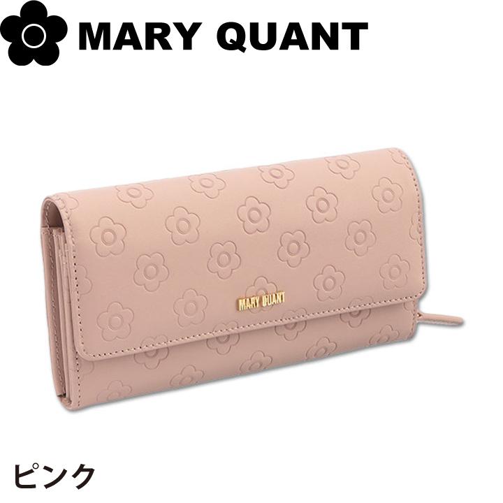 MARY QUANT（マリークヮント） マリークワント マリクワ 牛革 財布 長