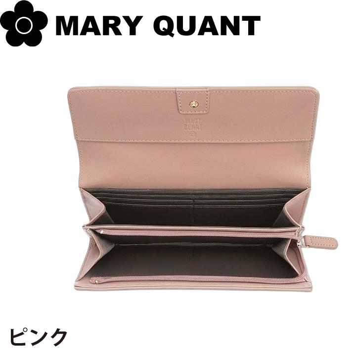 MARY QUANT（マリークヮント） マリークワント マリクワ 牛革 財布 長
